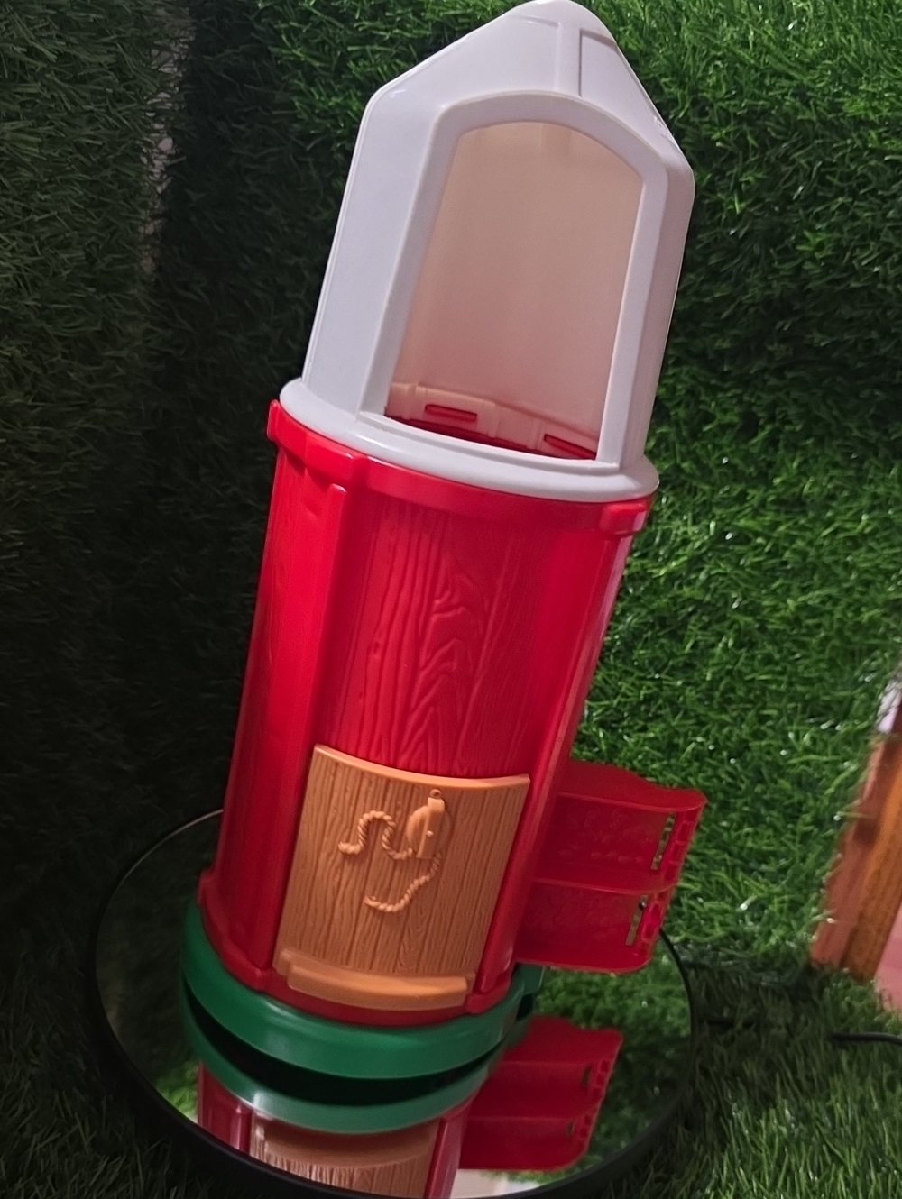 Fisher Price LITTLE PEOPLE BARN SILO ATTACHMENT Only